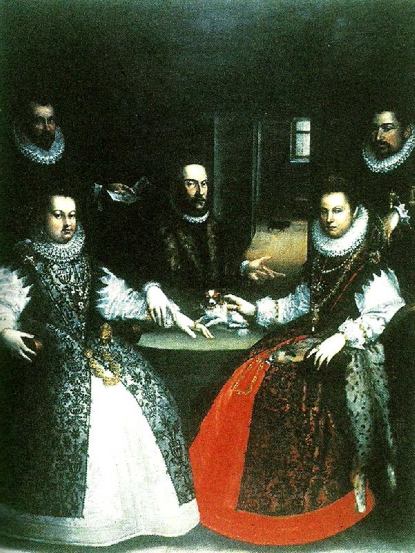 Lavinia Fontana portratt av familjen gozzadini